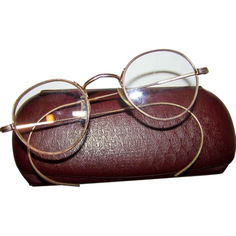 Vintage Gold Plated Spectacles Glasses Eye Wear Regal Perfex From Victoriasjems On Ruby Lane