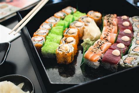 Free Images Sushi California Roll Gimbap Ingredient Comfort Food