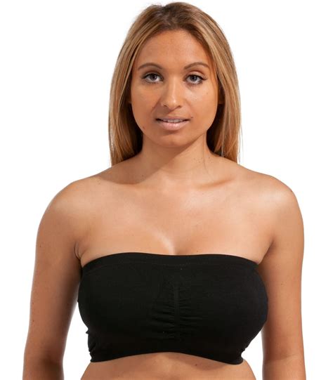 Marielle Pack Strapless Tube Top Bandeau Bra Seamless Stretch Sexy