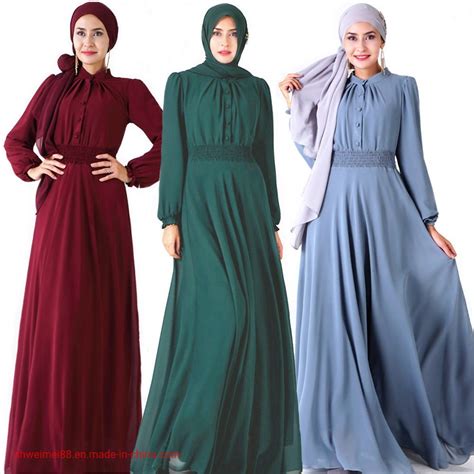 Womens Clothing Dubai Abaya Muslim Women Kaftan Long Maxi Cocktail Dress Islamic Jilbab Robe