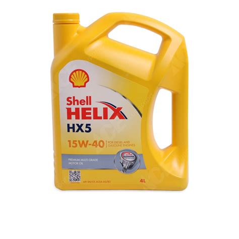 Jual Oli Shell Helix Hx5 15w 40 Original 4 Liter Shopee Indonesia