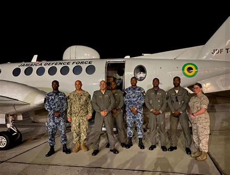 Jamaica Defence Forces Mpa Made A Stop In Guantanamo Bay Cuba Jdf
