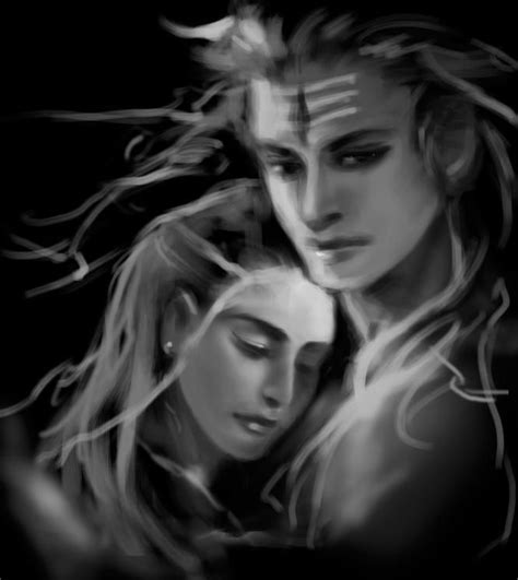 Shiva And Parvati By Rinrio On Deviantart Lord Shiva Shiva Parvati