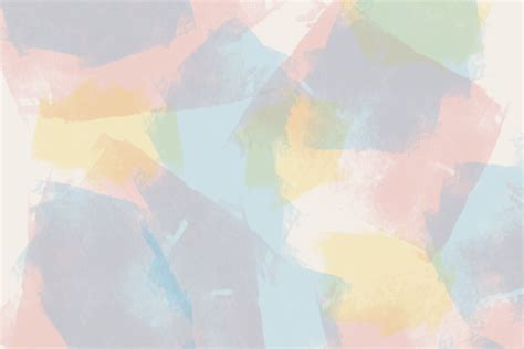 Pastel Color Hand Drawn Trendy Wallpaper