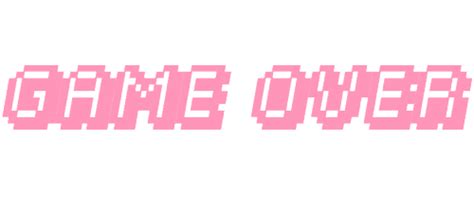 Game Over Png Transparent Image Download Size 500x221px