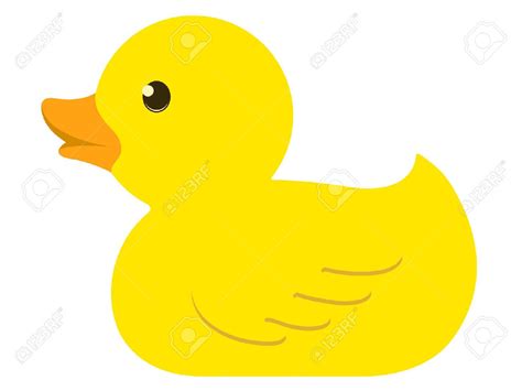 Rubber Ducky Silhouette At Getdrawings Baby Duck Clip Art Clip Art