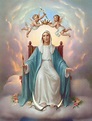 Maria reina Divine Mother, Blessed Mother Mary, Blessed Virgin Mary ...