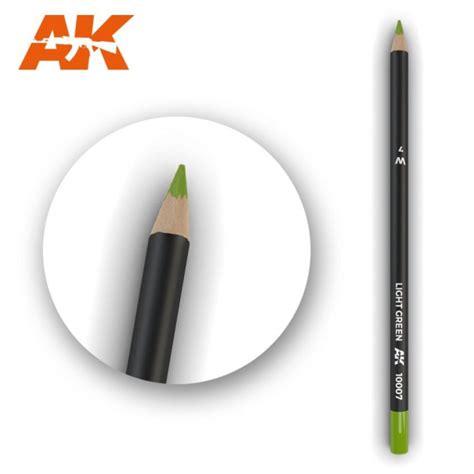 Ak10007 Light Green Watercolor Pencil