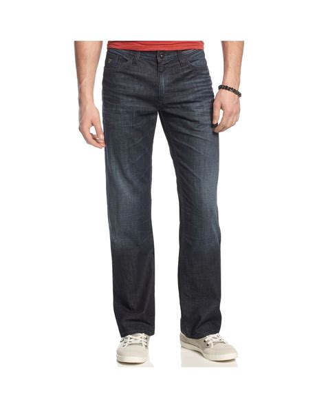 Guess Desmond Relaxed Fit Jeans In Blue For Men Lyst