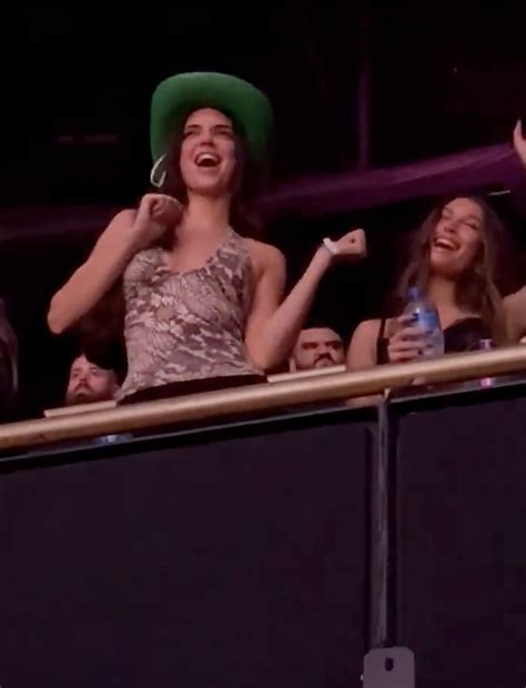 Kendall Jenner Dances At Harry Styles Concert With Kylie Hailey