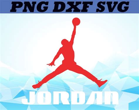 Jordan Jumpman Svgdxf Png Air Jordan Svg Fashion Brand Etsy