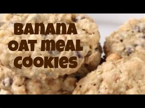 Sugar free oatmeal cookies diabetic 6. Healthy Banana Oatmeal Cookies (No Sugar & Flour Diabetic ...