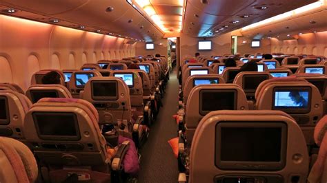 Emirates Airbus A380 Economy Class