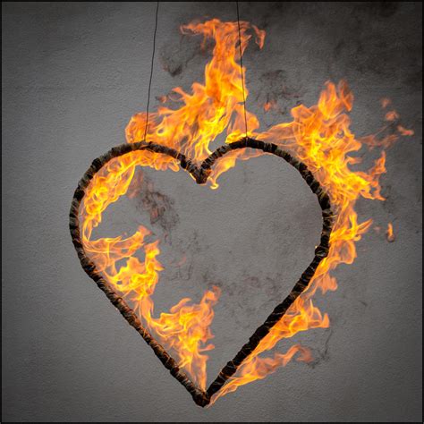 Flaming Heart By Lymanjames On Deviantart