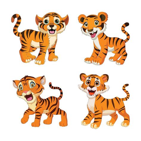 Aprender Acerca 63 Imagen Dibujos De Tigres Animados Thptletrongtan