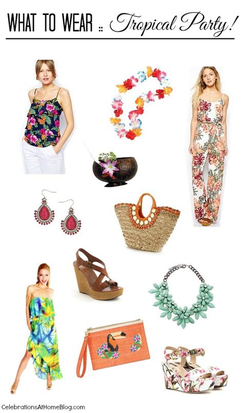 What To Wear To A Tropical Themed Party Celebrations At Home