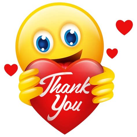 Món quà ý nghĩa của thank you emoji cute Cho những người bạn và gia đình