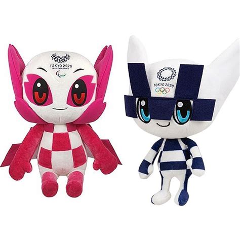 2020 Tokyo Olympic Mascot Miraitowa Someity Plush Toys Anime Soft