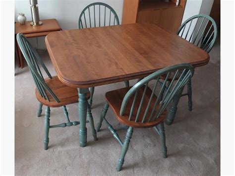 Now that you know you want conran solid wood kitchen chairs, the process to customize your own is quite simple. Solid Wood Kitchen Table with Matching Chairs Nepean, Ottawa