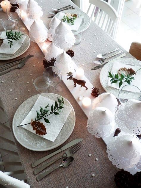 15 Idées Déco Pour Une Belle Table De Noël