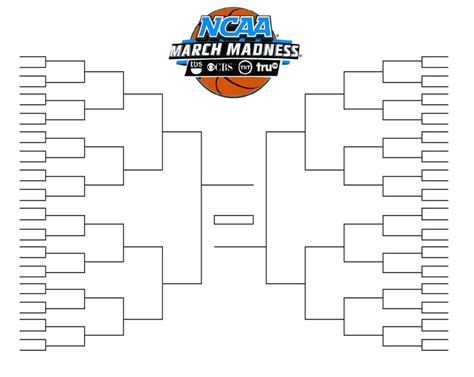 15 March Madness Brackets Designs To Print For Ncaa For Blank March
