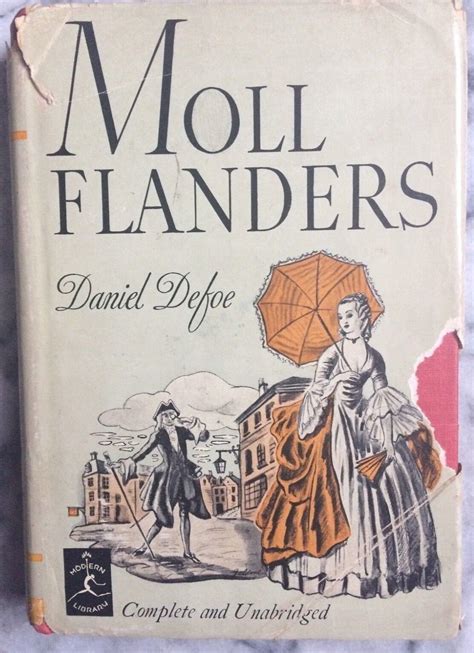 Vintage Classic Moll Flanders Book Daniel Defoe Pretty Original Dust Jacket Ebay