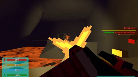 Unturned Killing Magma Boss And Getting Extinguished Achievement Youtube