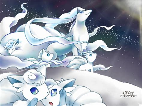 Ninetails And Vulpix Look To The Stars In Alola Pok Mon Sun And Moon Know Your Meme