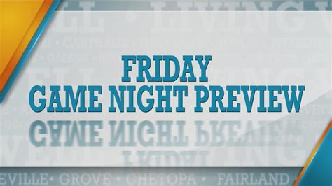 Friday Game Night Preview