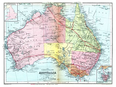 Large Detailed Political And Administrative Map Of Australia With Roads
