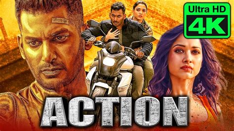 Action 4k Ultra Hd Superhit Tamil Hindi Dubbed Full Movie Vishal