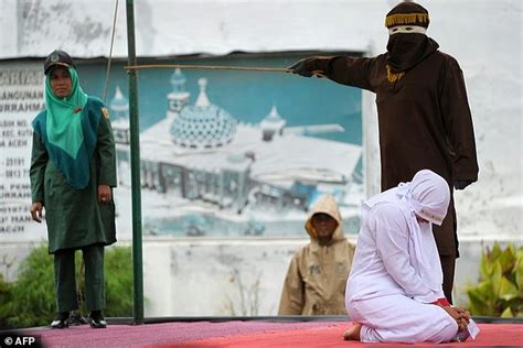 Muslim Woman Is Caned 23 Times In Indonesia For Standing Too Close To