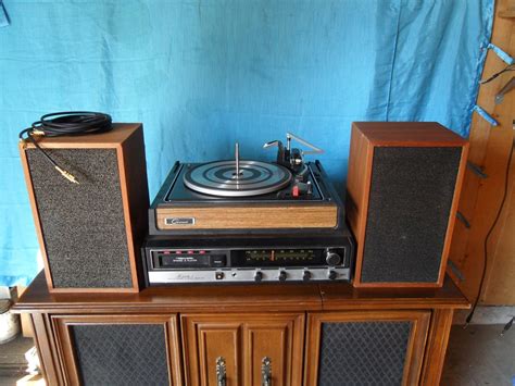 Vintage 70s Realistic Stereo Component System By