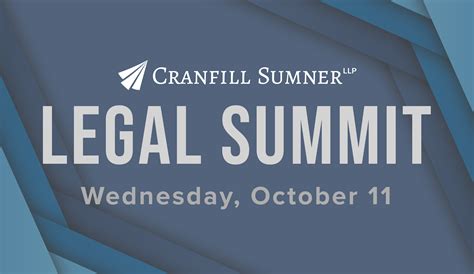 Cranfill Sumner LLP Hosts Legal Summit - Cranfill Sumner LLP