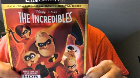 The Incredibles 4k Ultra Hd Blu Ray Unboxing Youtube