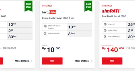 Cara termudah pertama adalah dengan menggunakan dial *363# di aplikasi. Cara Daftar Paket Internet Murah Best Deal Telkomsel ...