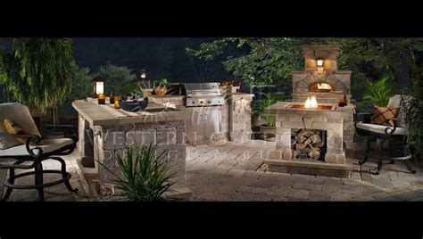 Outdoor Kitchens Pizza Western Pavers