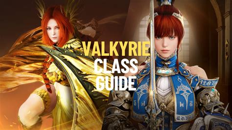 Valkyrie Class Guide Black Desert Foundry