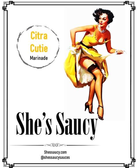 She S Saucy Sauces Citra Cutie Marinade Etsy