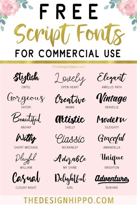 18 Free Script Fonts For Commercial Use That Youll Be Amazed By