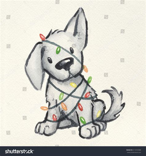 Choose from 1600+ cartoon christmas graphic resources and download in the form of png, eps, ai hand drawn cute cartoon christmas golden pentagram illustration. stock-photo-cute-puppy-dog-wrapped-in-christmas-tree ...