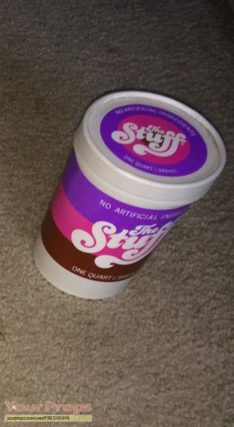 The Stuff Screen Used The Stuff Container Original Movie Prop