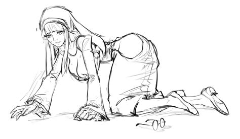 Nun Sketch By Jummy Hentai Foundry