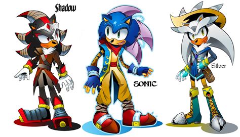 Silver Shadow Sonic Sonic And Shadow Sonic Heroes Sonic