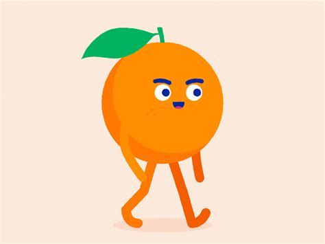 Fresh Orange By Luke On Dribbble