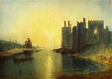 Caernarvon Castle, 1799 - J.M.W. Turner - WikiArt.org