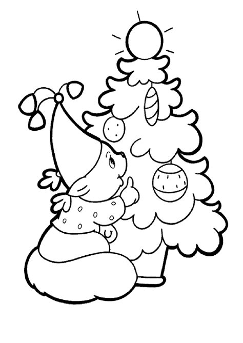 You can print and color immediately. Christmas Tree Coloring Pages for childrens printable for free