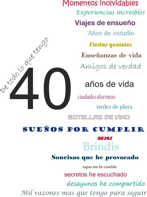 Tarjetas De Cumpleaños Para Mujeres De 40 Años Compartir Tarjeta