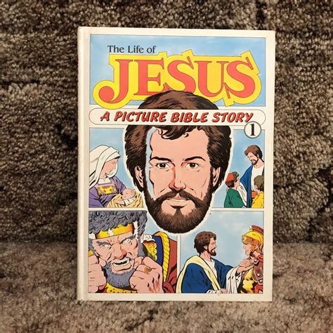 Vintage Book Set The Life Of Jesus A Picture Bible Story By H Etsy