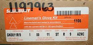 Salisbury Lineman 39 S Glove Pair Gk0011r 9 Azmc Size 9 Partcrib Com